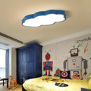Modern cloud-shaped LED ceiling light for interior decoration