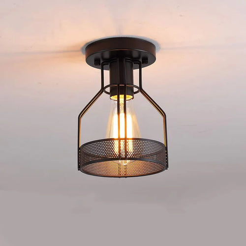 Retro vintage industrial ceiling light for hotel bar restaurant