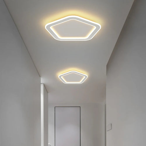 Minimalist nordic LED ceiling light for indoor lighting - vue 4 sur 15