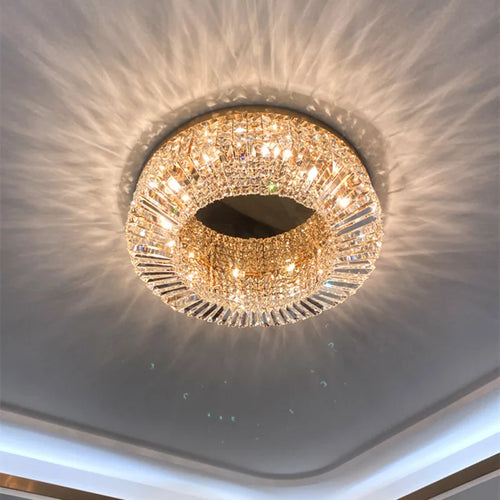 Luxurious modern crystal LED chandelier - vue 2 sur 10
