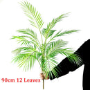 Artificial tropical plants for wedding decor and DIY