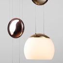 Adjustable designer Nordic glass pendant light loft style