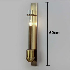 Nordic iron LED wall light for decorative indoor lighting