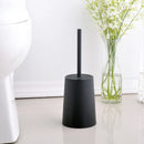 Modern toilet brush with lid and elegant design