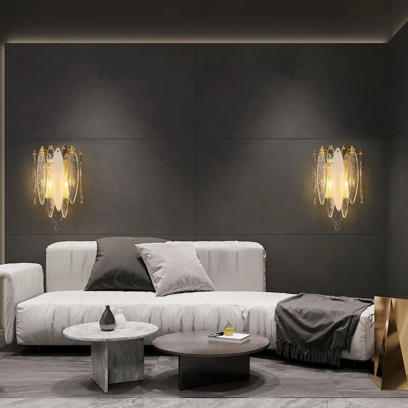 Nordic postmodern luxury minimalist contemporary wall light