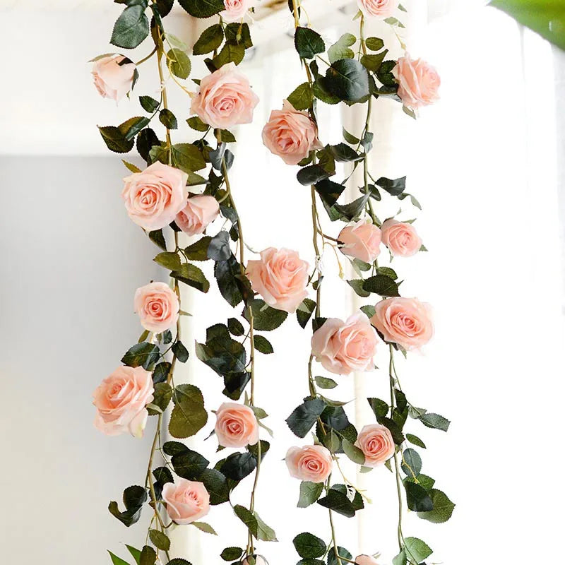 Artificial silk ivy garland for decorative weddings