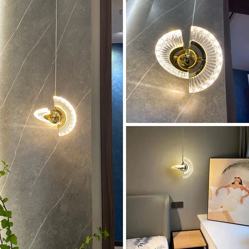 Contemporary chandelier for modern and elegant decor - vue 6 sur 7
