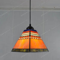 Spanish tiffany chandelier for glazed restaurant and café