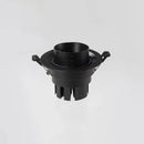 Recessed LED spotlights with adjustable beam for indoor lighting