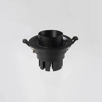 Recessed LED spotlights with adjustable beam for indoor lighting