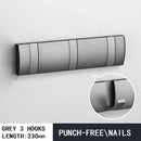 folding wall hooks for coats and towels