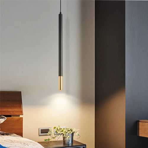 Suspended bedside lamp LED unique chandelier indoor decoration - vue 2 sur 10