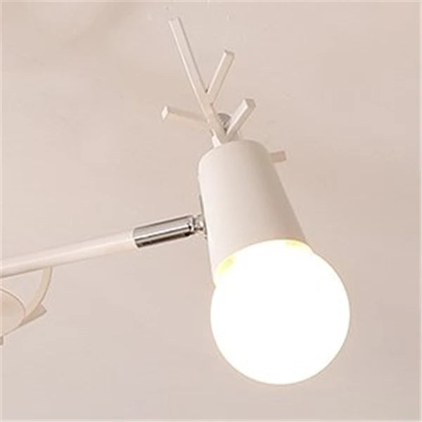 lustre en bois led nordique pour enfants style macaron