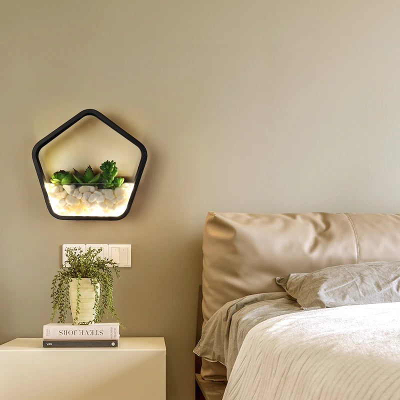 Modern LED wall light for home interior