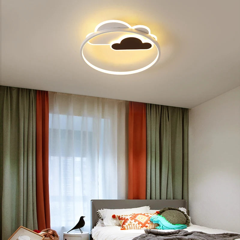 Creative LED ceiling light for bright, modern interiors