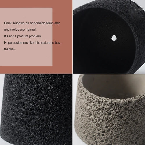 Creative moon design silicone mould for flower pot - vue 9 sur 9