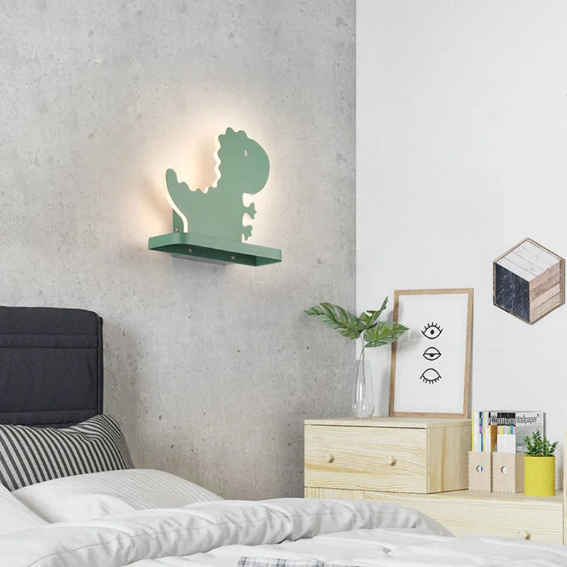 Creative cartoon children's wall lamp for nursery decor - vue 4 sur 8