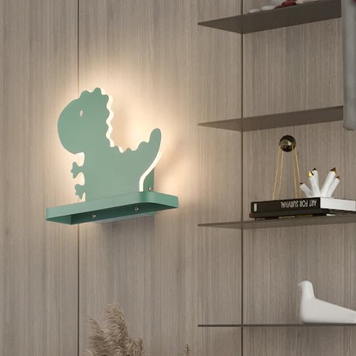 Creative cartoon children's wall lamp for nursery decor - vue 3 sur 8