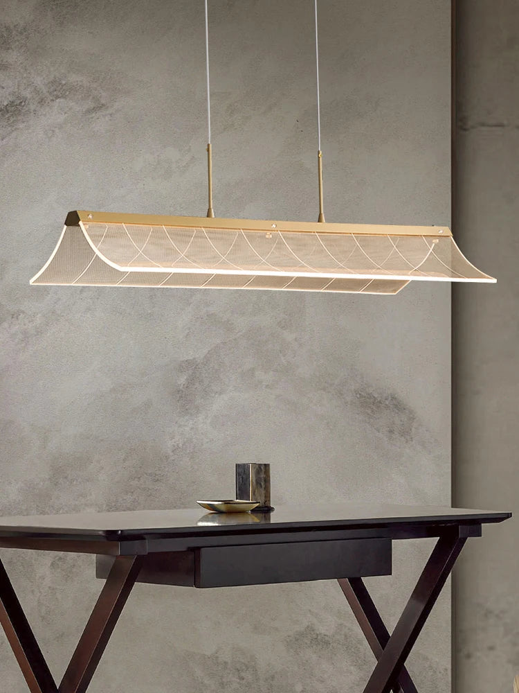 Modern copper chandelier designer indoor pendant light