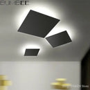 Modern square LED ceiling light for elegant interior decor