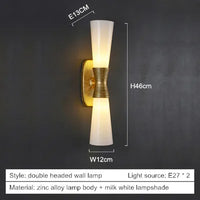 Creative decorative utopia gold leaf wall light