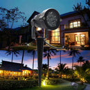 Waterproof LED floodlight for multicolour outdoor lighting