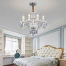 Gold crystal chandelier for elegant interior decoration