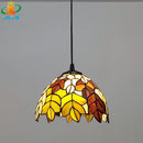 Tiffany-style glass chandelier for restaurants and retro cafés