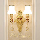 Modern crystal wall light for elegant interiors