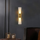 Creative gold leaf indoor wall light