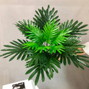 Decorative tropical artificial palm leaf bouquet for parties and events