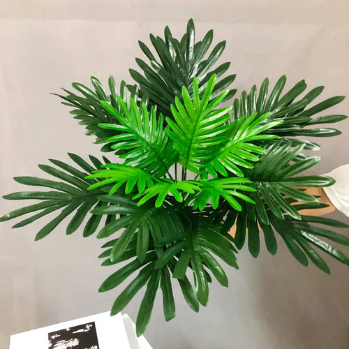 Decorative tropical artificial palm leaf bouquet for parties and events - vue 11 sur 13
