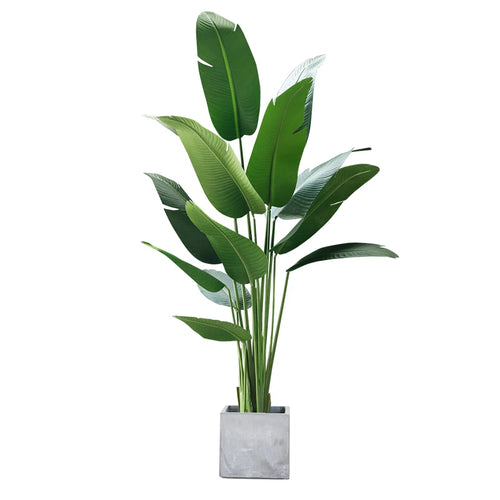 Tropical artificial potted tree for indoor and outdoor decoration - vue 5 sur 8