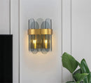 Nordic LED wall light with creative modern glass design