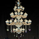 Modern crystal chandelier for elegant and refined lighting