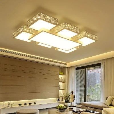 Modern LED chandelier for elegant indoor lighting