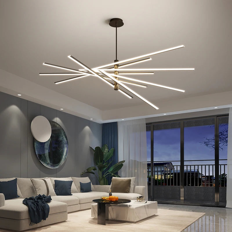 Modern minimalist Nordic creative chandelier for interior decoration