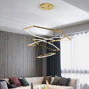 Multi-level hexagonal pendant light