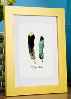 Wooden frame for painting and photo with mount - vue 10 sur 17
