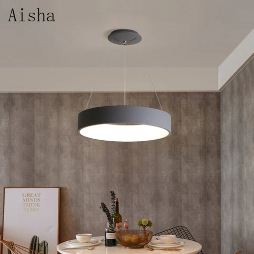 Design LED pendant light for elegant ambient lighting - vue 4 sur 8