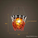 Acrylic pendant light for bar, cafe and shop decor