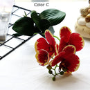 Mini artificial orchid branch for wedding and home decoration