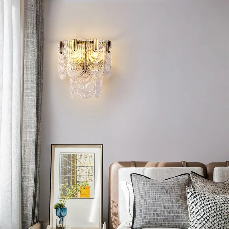 Nordic design luxury wall light creative simple ambience