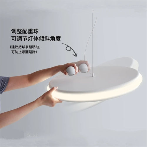 modern minimalist pendant light design for a creative interior - vue 6 sur 9