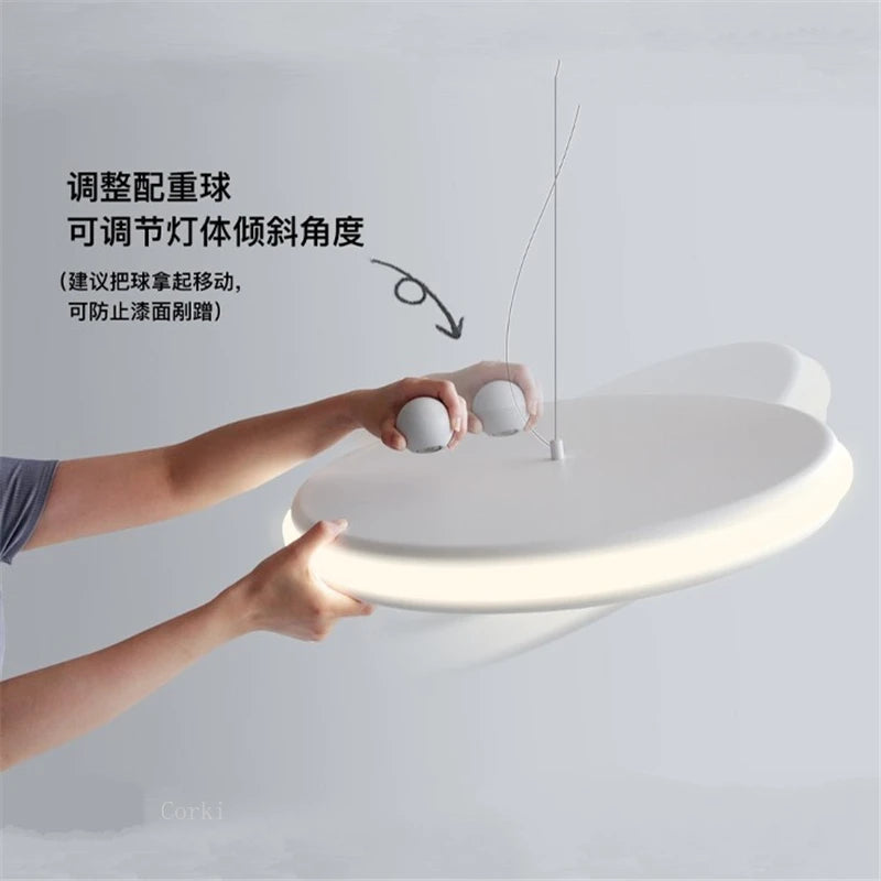 modern minimalist pendant light design for a creative interior - vue 5 sur 9