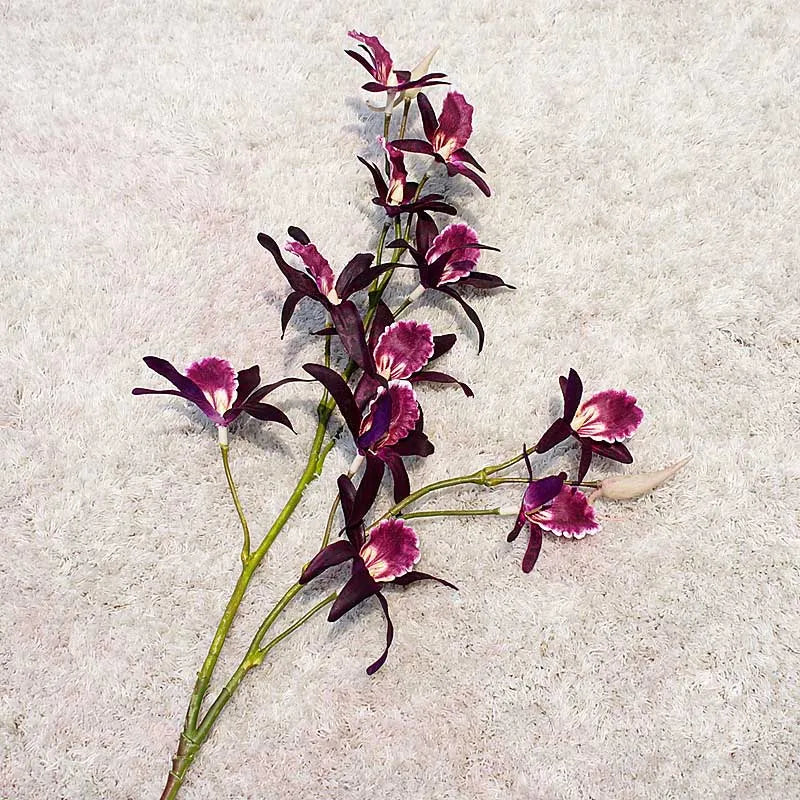 Luxury artificial orchids for Christmas, weddings and autumn decorations