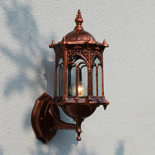 European outdoor wall light for villa balcony wcs-owl003 - vue 3 sur 9
