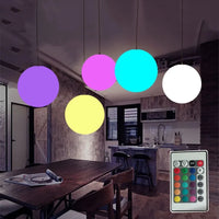 Nordic globe pendant light ball dia20cm 30cm