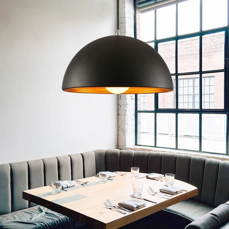 Modern double-layer pendant light - vue 3 sur 14