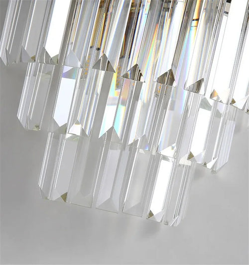 Modern European style crystal wall light for decorative interiors - vue 6 sur 6